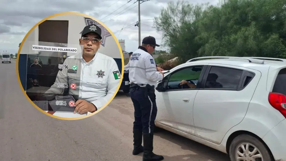 Multas por polarizados en Ahome: solo aplican en operativos, no en patrullajes Multas por polarizados en Ahome: solo aplican en operativos, no en patrullajes