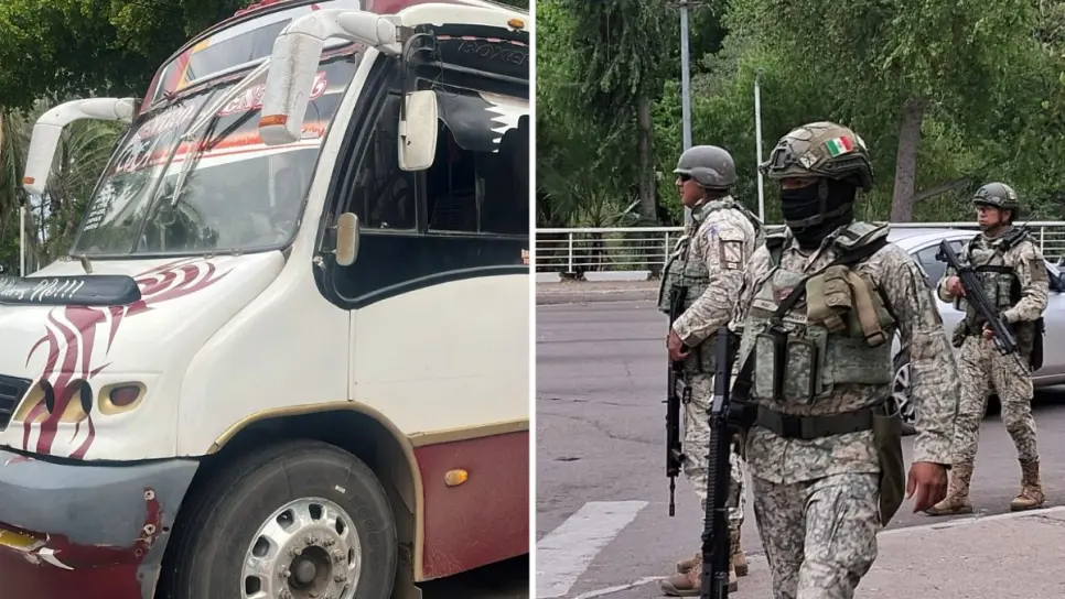 Discusión en camión urbano termina a balazos sobre el Malecón Viejo en Culiacán Discusión en camión urbano termina a balazos sobre el Malecón Viejo en Culiacán