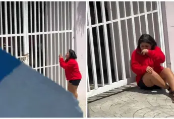 ¿Es real el video de una mujer llorando desconsoladamente tras dejar a su hijo en la escuela?  