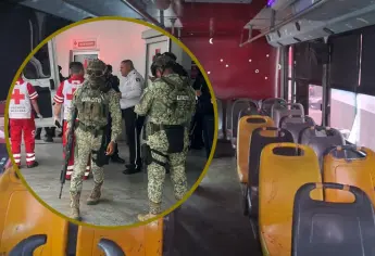 Así fue la balacera dentro de un camión urbano en Culiacán