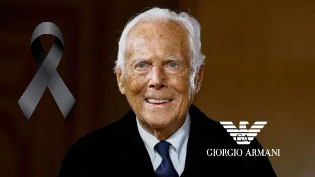 Muere Giorgio Armani, el famoso diseñador italiano considerado el genio de la moda