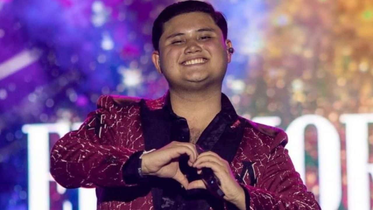 Así se veía el nuevo vocalista de la La Arrolladora Banda El Limón cuando estuvo en La Voz Kids