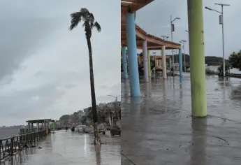 Lluvias intermitentes llegan a Topolobampo y El Maviri por Lorena