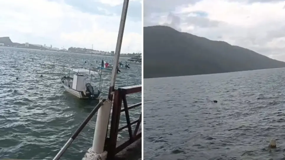 Cierran navegación a embarcaciones menores en Topolobampo por efectos de "Lorena" Cierran navegación a embarcaciones menores en Topolobampo por efectos de "Lorena"