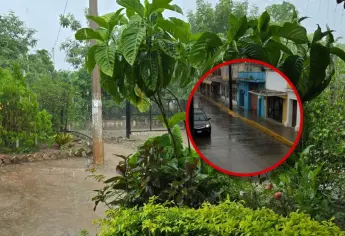 Lluvias en Choix daña caminos a comunidades