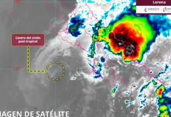 Lluvias en Sinaloa; “Lorena” se debilita y se aleja pero seguirá generando fuertes precipitaciones