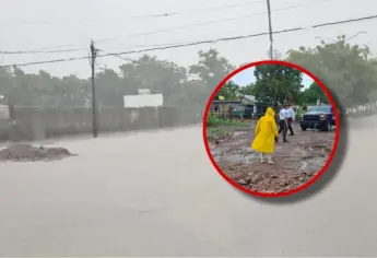 Inundaciones afectan a más de 120 personas en Adolfo Ruiz Cortines, Guasave