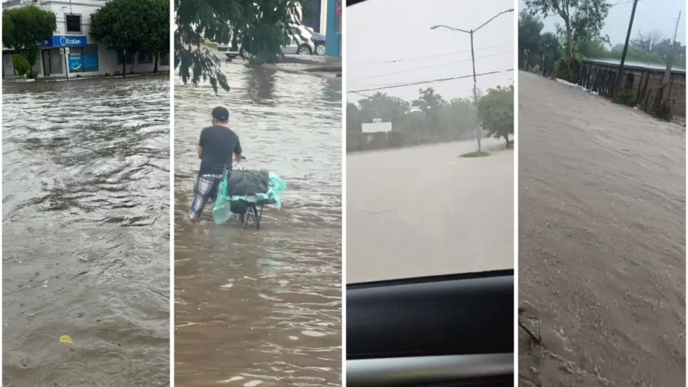 ¡Los Mochis bajo el agua! Lluvias de Lorena inundan colonias y comunidades en Ahome ¡Los Mochis bajo el agua! Lluvias de Lorena inundan colonias y comunidades en Ahome
