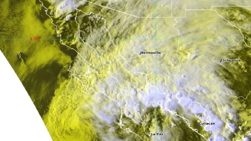 Tormenta Lorena continuará debilitándose frente a la costa oeste de la Península de Baja California Tormenta Lorena continuará debilitándose frente a la costa oeste de la Península de Baja California