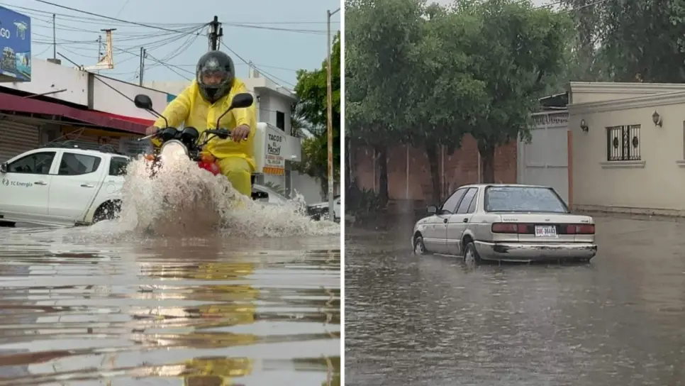 Estas son las zonas críticas de inundación en Los Mochis por las lluvias de "Lorena" Estas son las zonas críticas de inundación en Los Mochis por las lluvias de "Lorena"