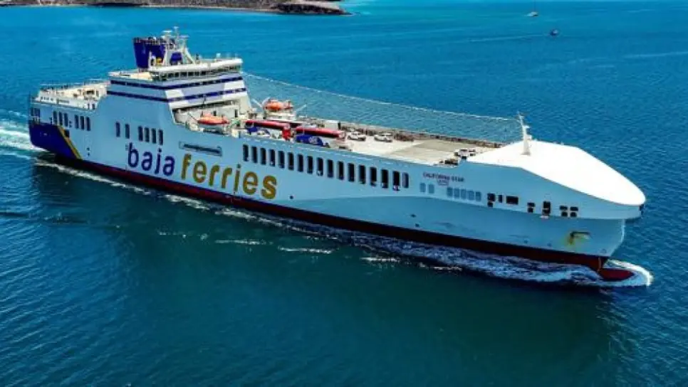 Baja Ferries presenta el Cabo Star; así es viajar de Mazatlán a La Paz
