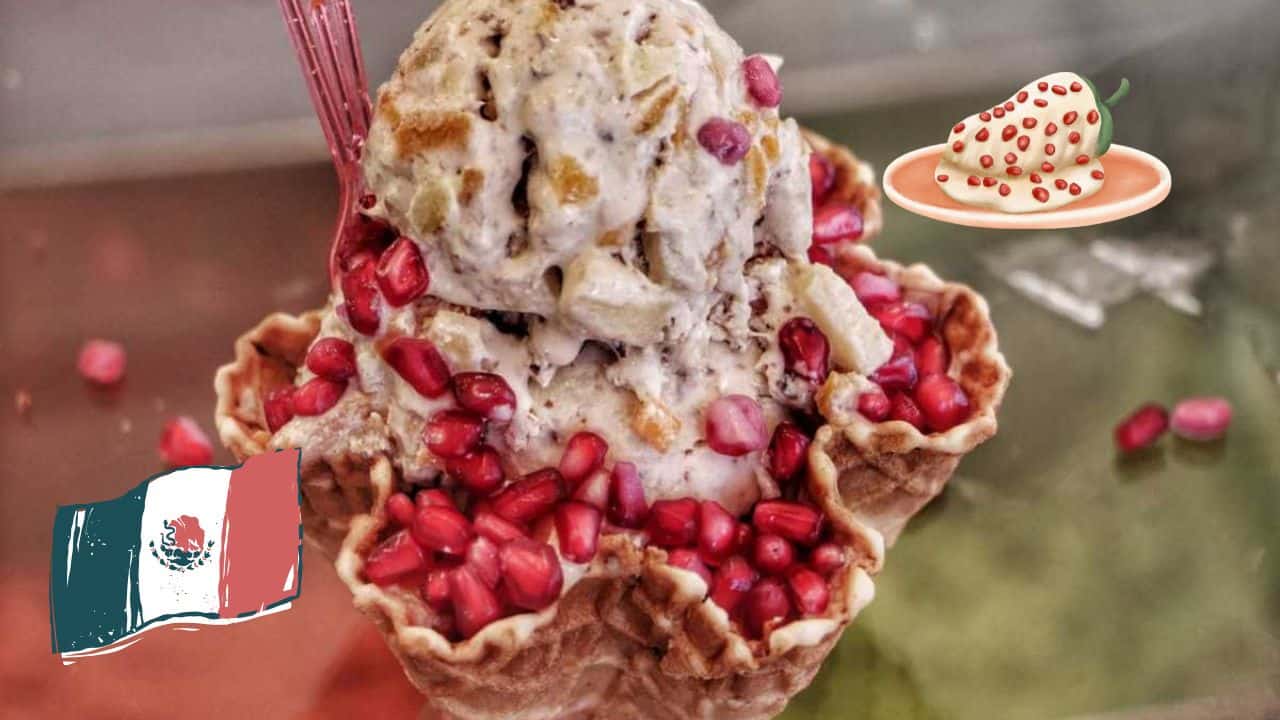 Helado de nogada, el postre ideal de estas fiestas patrias; así se prepara