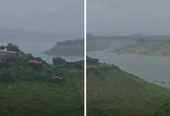 Presa Huites se pinta de verde tras las lluvias de Lorena | VIDEO