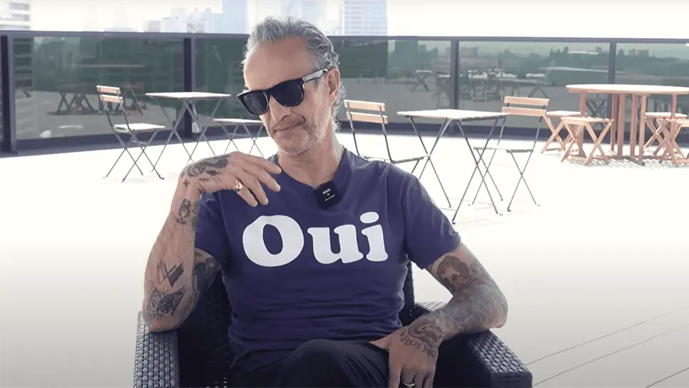 Tito Fuentes mostró problemas para hablar. (FOTO: Playboy México.).
