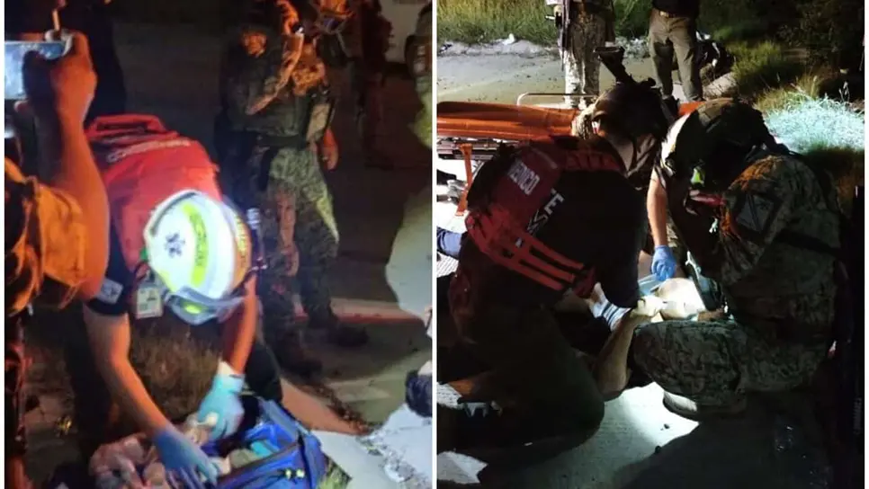 FOTO: Ataque a balazos en Lomas de San Isidro deja un herido en Culiacán