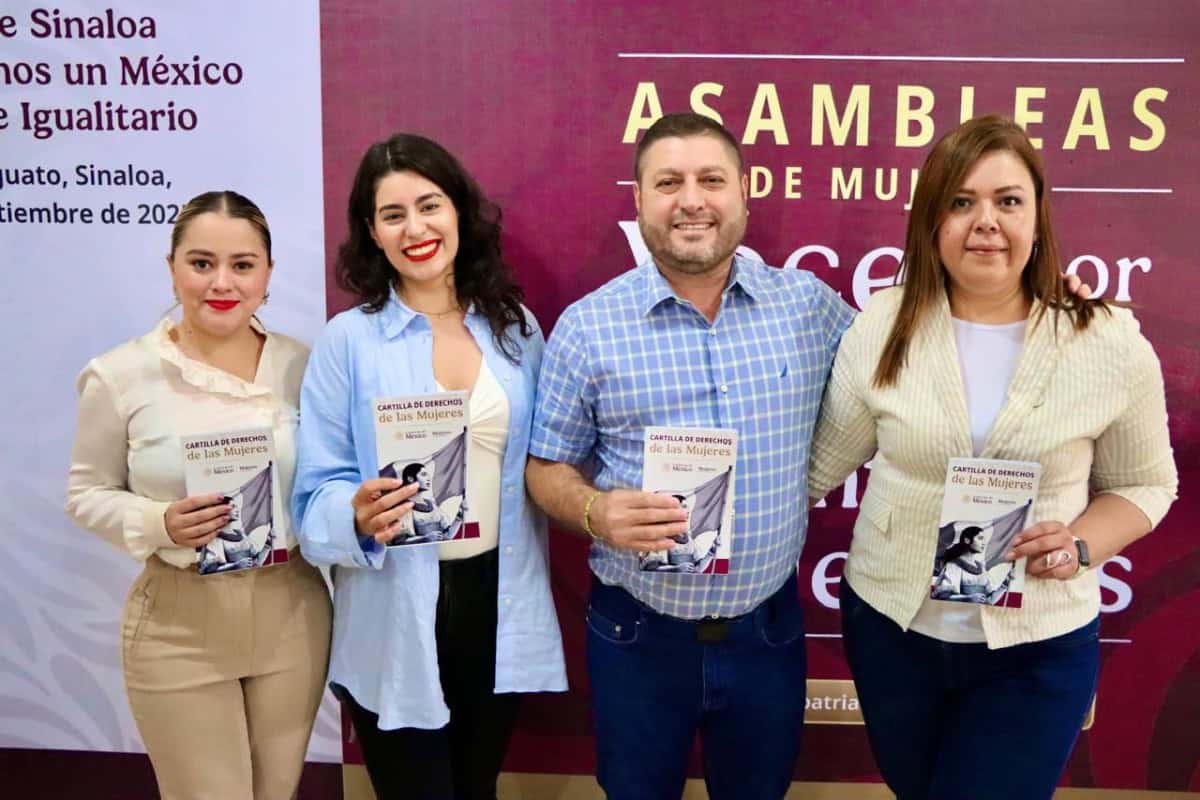 Alcalde de Badiraguato reconoce el trabajo y participación de las mujeres durante la Asamblea Voces