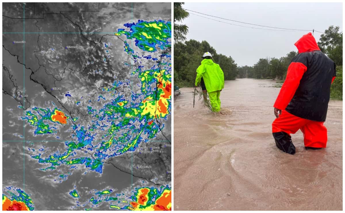 Lluvias en Sinaloa: esto dice el pronóstico del clima del 8 al 10 de septiembre