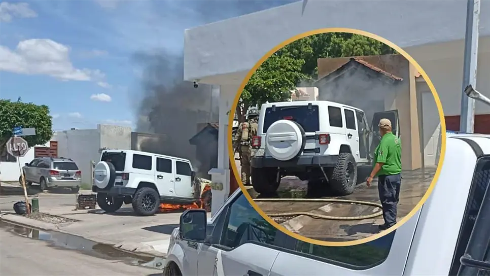 Se desconoce si se trató de un cortocircuito o si el fuego fue provocado. FOTO: Luz Noticias.