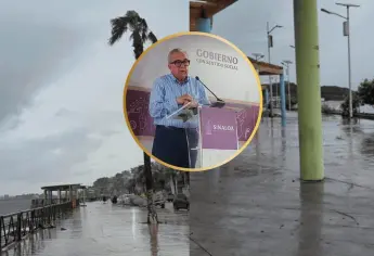 Rocha Moya dará 6 mil pesos a damnificados por huracán Lorena