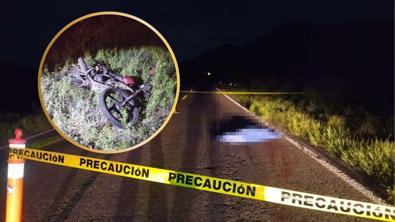Sin identificar, el cuerpo de un motociclista encontrado en la carretera México 15 en Mocorito Sin identificar, el cuerpo de un motociclista encontrado en la carretera México 15 en Mocorito