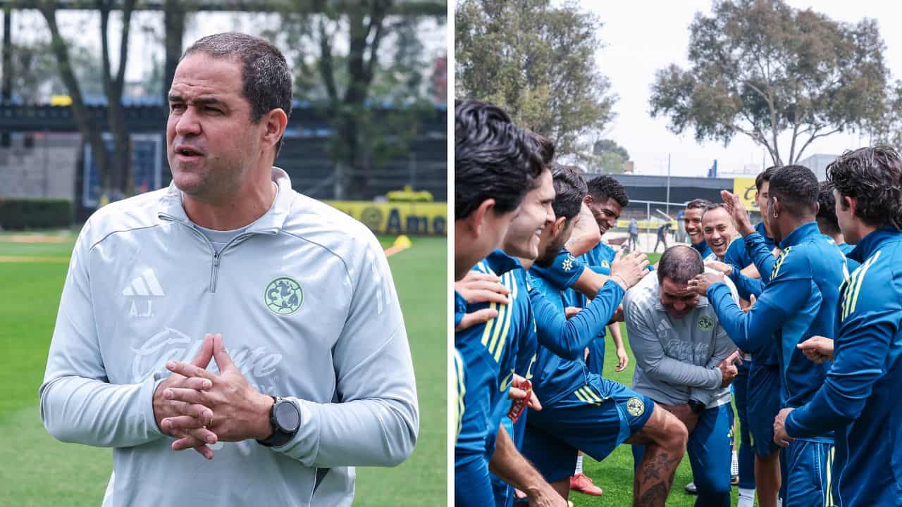 André Jardine recibe gran celebración de cumpleaños en el América | VIDEO