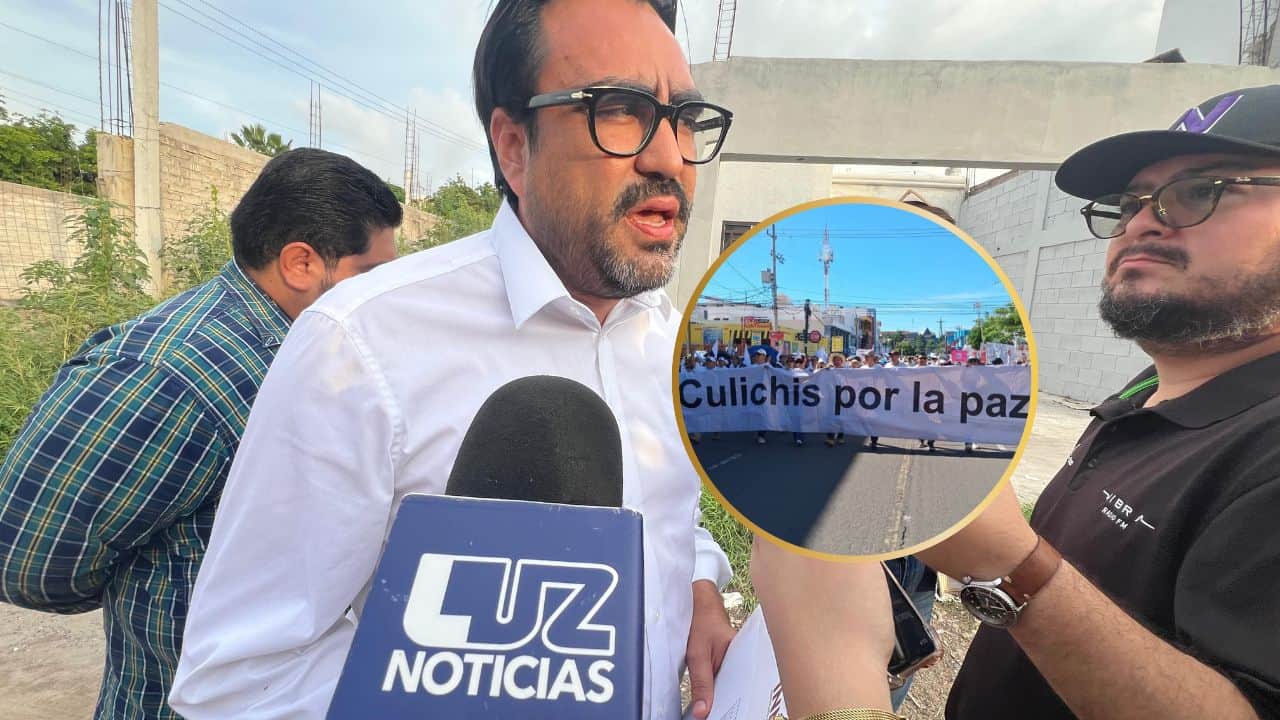 Gámez Mendívil califica como un importante ejercicio ciudadano la Marcha por la paz en Culiacán Gámez Mendívil califica como un importante ejercicio ciudadano la Marcha por la paz en Culiacán