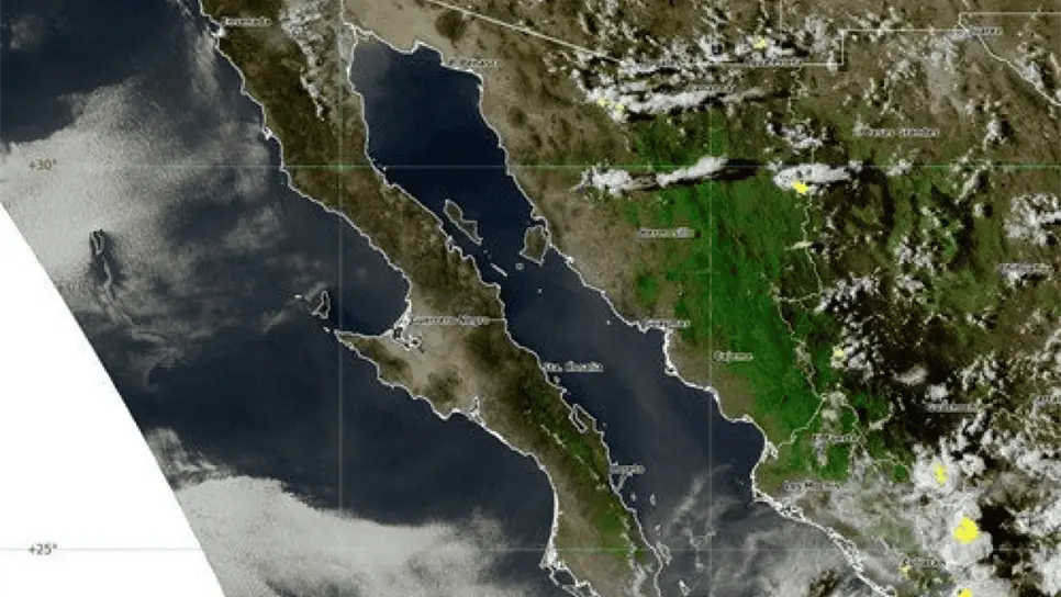 Durante la tarde de este lunes habrá lluvias en el noroeste del país. (FOTO: Conagua).