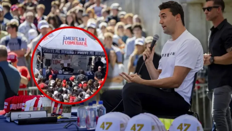 Recibe un disparo en el cuello Charlie Kirk, político cercano a Trump | Imágenes sensibles | Luz Noticias
