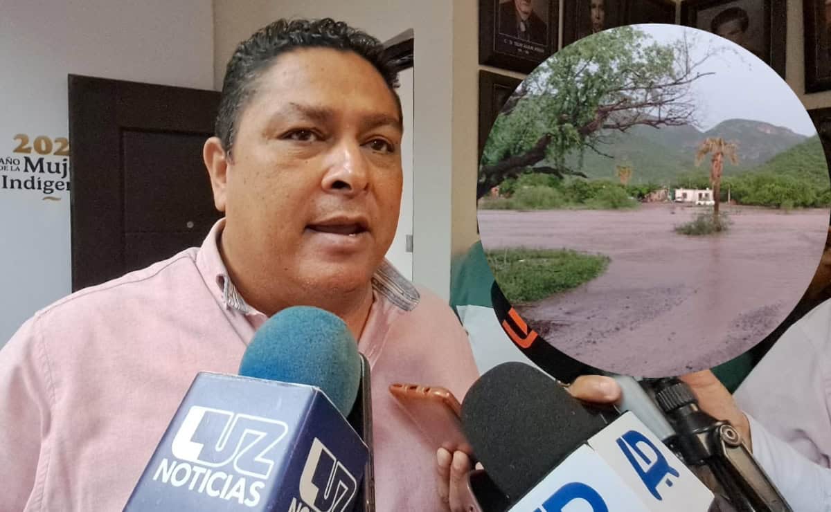 Caravanas del Bienestar ayudan a familias tras tromba en Ahome; hay más de 200 familias afectadas