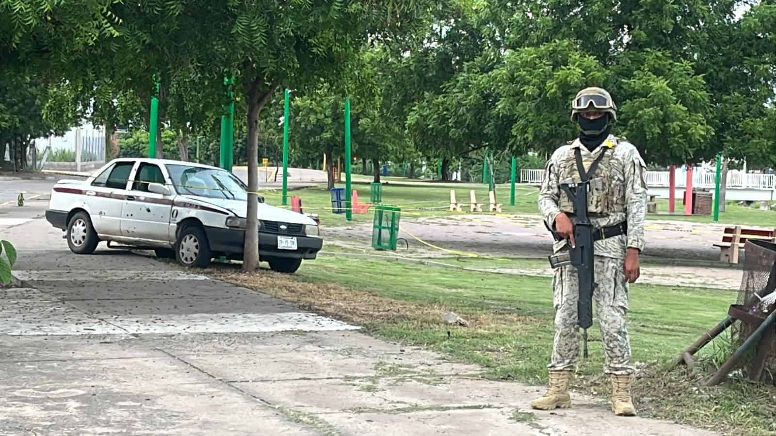 Ejecutan a un taxista en la colonia Guadalupe Victoria Ejecutan a un taxista en la colonia Guadalupe Victoria