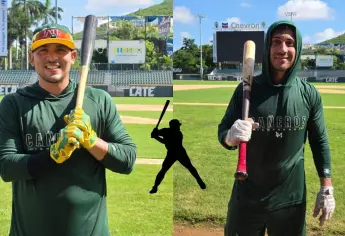 Rodolfo Amador e Isaac Rodríguez se unen al campamento de Cañeros de Los Mochis
