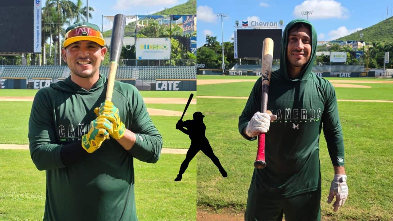 Rodolfo Amador e Isaac Rodríguez se unen al campamento de Cañeros de Los Mochis