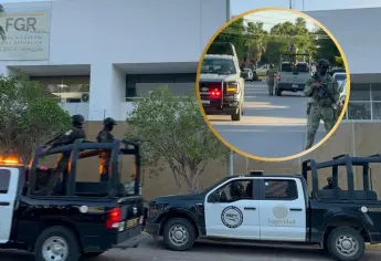 Los Harfuch sitian la FGR en Los Mochis tras cateo en la colonia Anáhuac