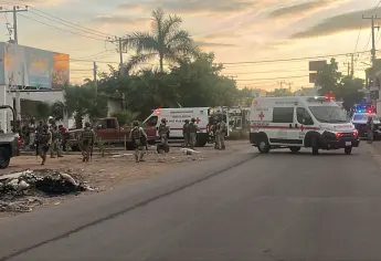 Ataque a policía estatal en Culiacán deja 3 heridos más. Uno es mujer.