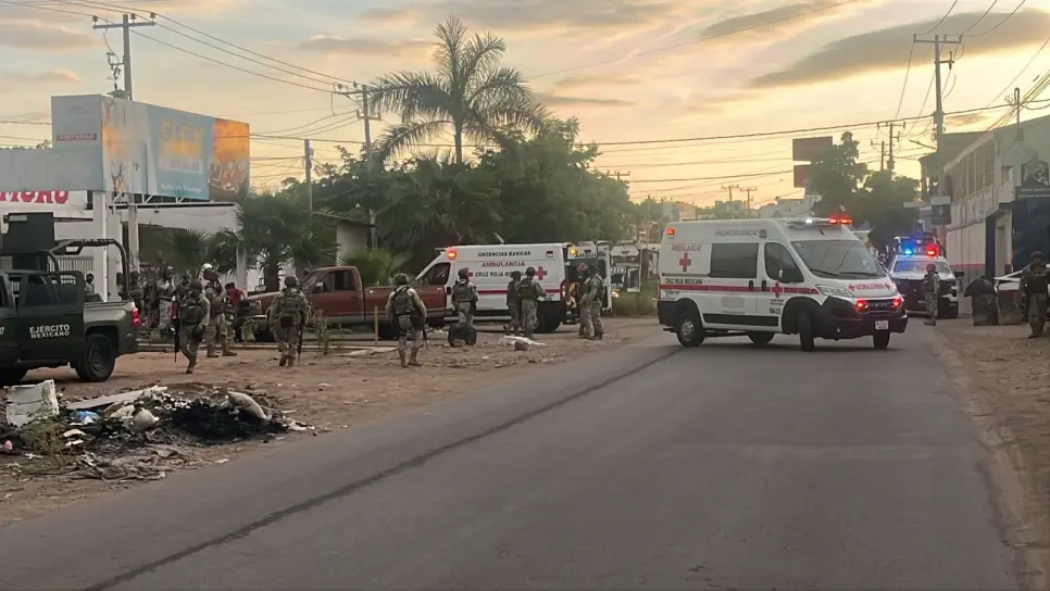Ataque a policía estatal en Culiacán deja 3 heridos más. Uno es mujer.