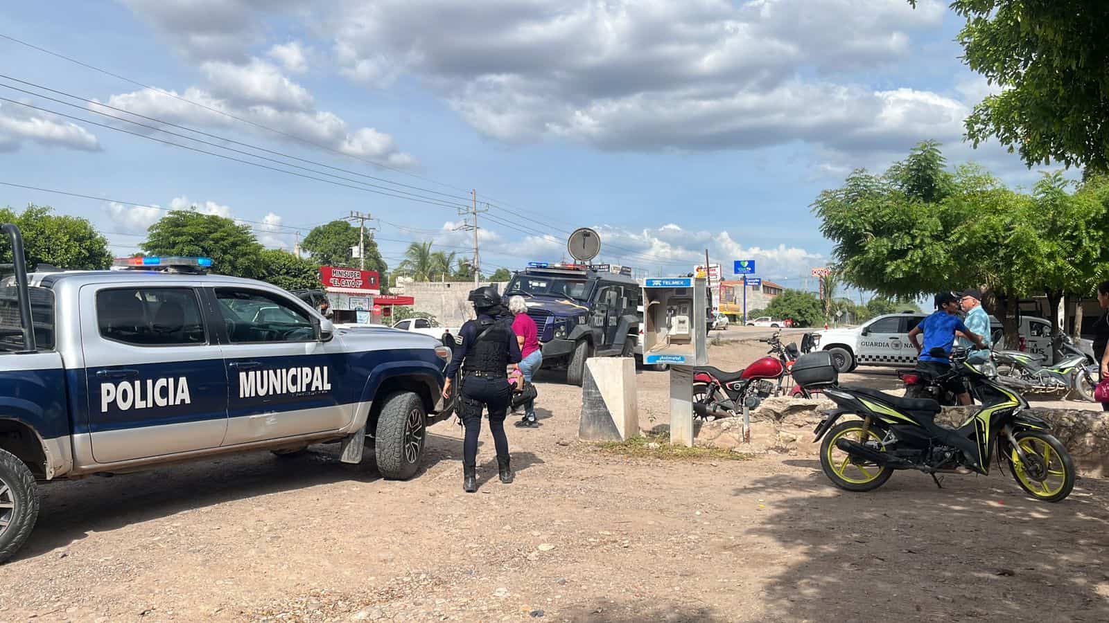 Comando armado ataca un expendio de cerveza en Villa Juárez Navolato Comando armado ataca un expendio de cerveza en Villa Juárez Navolato