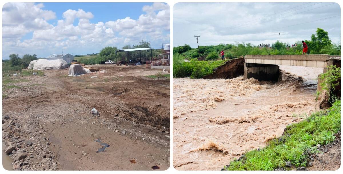 Al 50 % la reparación del puente que conecta a la comunidad El Amapal en Juan José Ríos