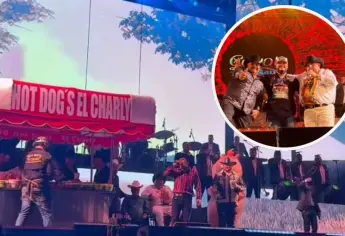 Los Capibaras no se quedaron con hambre: hasta hot dog devoraron en pleno concierto en Mazatlán