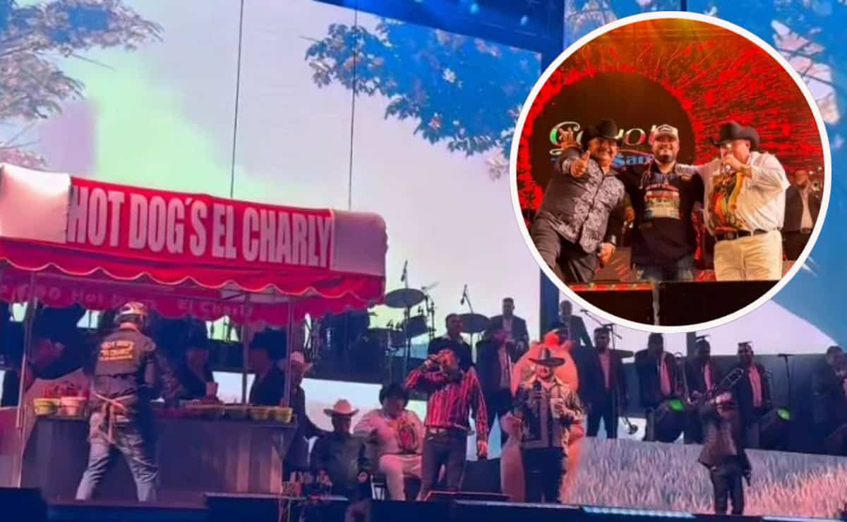 Los Capibaras no se quedaron con hambre: hasta hot dog devoraron en pleno concierto en Mazatlán