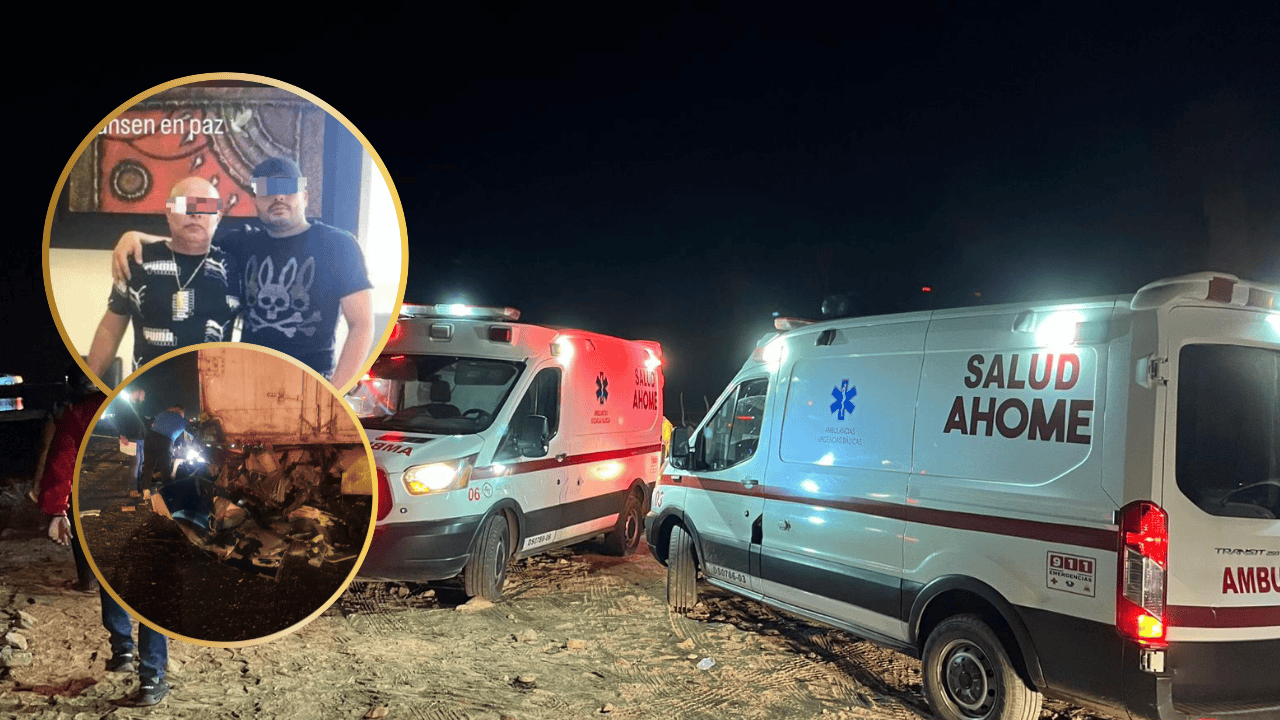 Eran padre e hijo, auxiliares técnicos "madrinas" de la FGR, los decapitados en accidente vehicular en Los Mochis