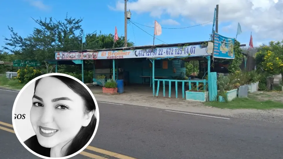 FOTO: Frente a unos mariscos, las balas alcanzaron a la maestra Jesamel en Altata.