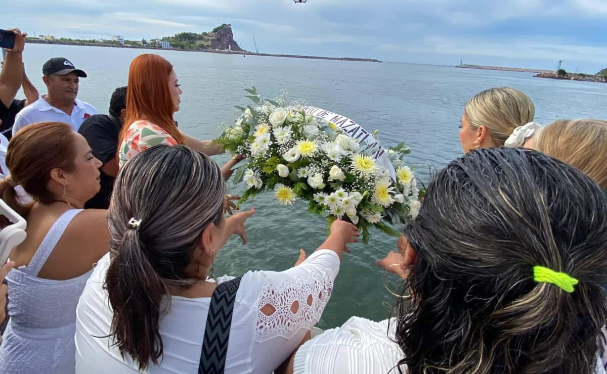 Mazatlán recuerda a los pescadores caídos por el huracán Ismael, 30 años después