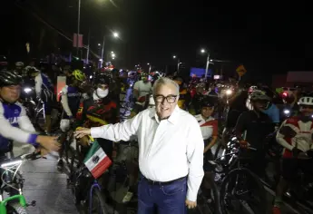 Gobernador Rocha da el banderazo de arranque a la rodada "Aventura Narnia: Rodada Mexicana 2025"