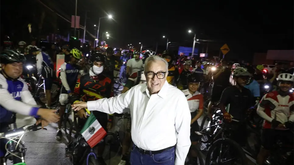 La rodada inició durante la madrugada de este domingo. (FOTO: Cortesía).