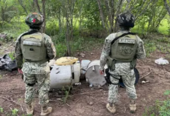 Grupo Interinstitucional localizó y destruyó cuatro áreas de concentración de precursores químicos para la elaboración de drogas en Cosalá y Culiacán