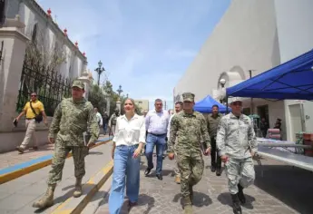 Estrella Palacios supervisa operativo de seguridad en Mazatlán; 1500 elementos vigilarán las fiestas patrias