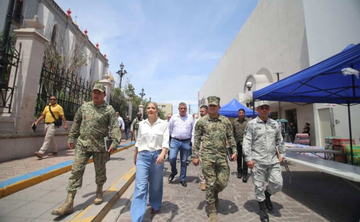Estrella Palacios supervisa operativo de seguridad en Mazatlán; 1500 elementos vigilarán las fiestas patrias
