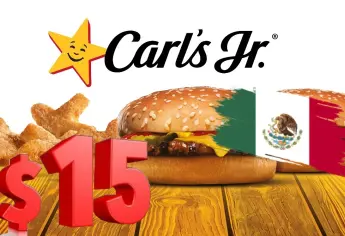 Carl’s Jr. pone esta hamburguesa en 15 pesos por el Grito de Independencia | VIDEO