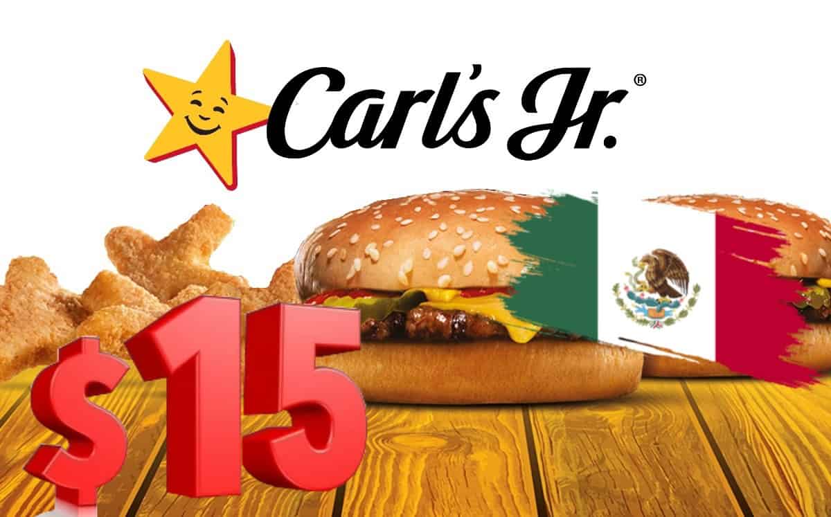 Carls Jr. pone esta hamburguesa en 15 pesos por el Grito de Independencia | VIDEO