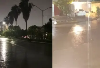 Tormenta eléctrica y lluvias en Los Mochis y Ahome